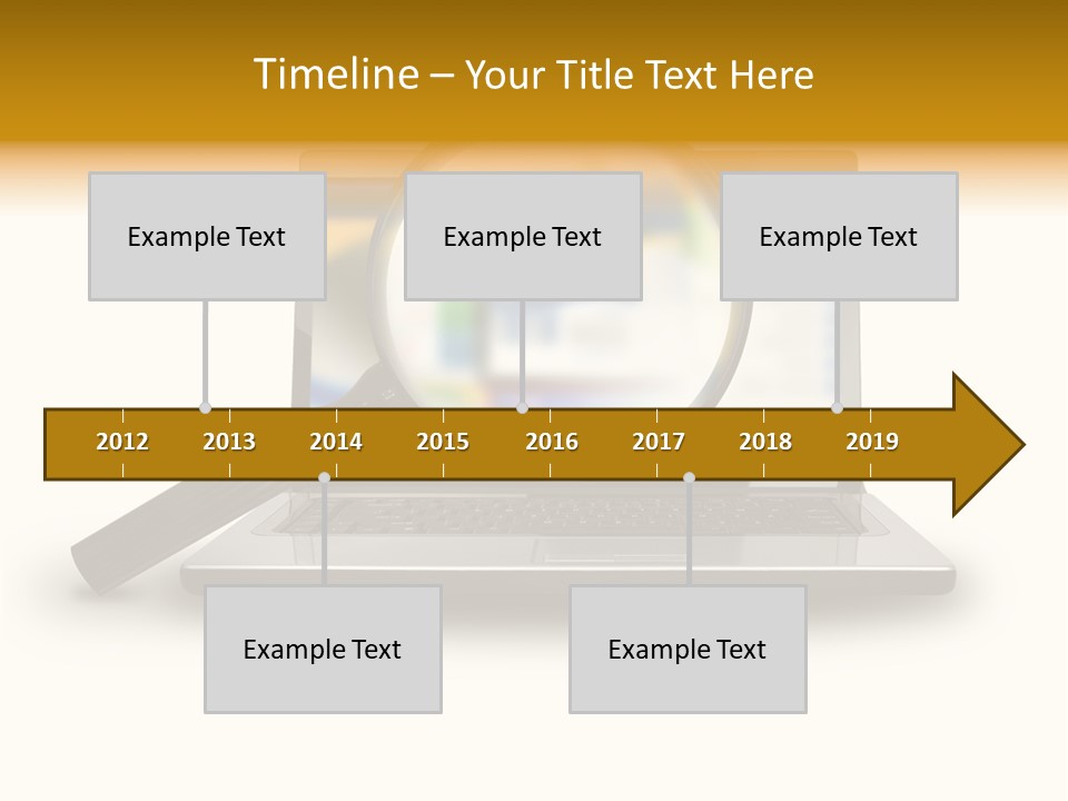 Page Web Glass PowerPoint Template
