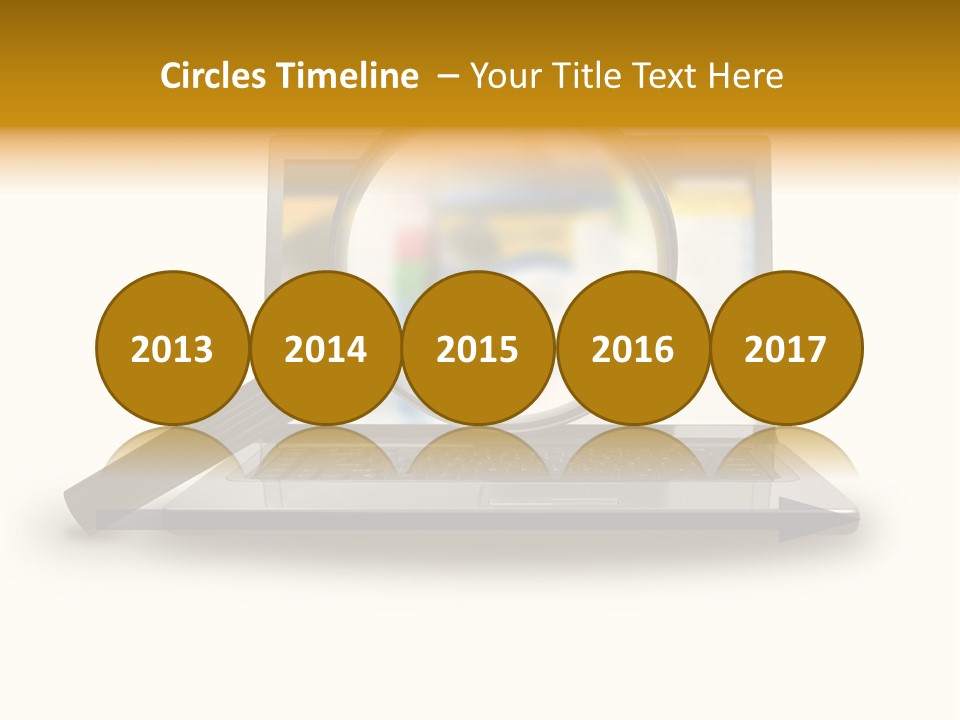 Page Web Glass PowerPoint Template