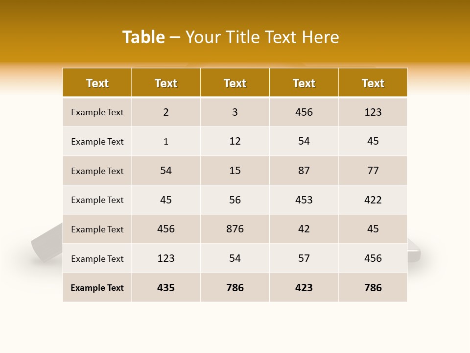 Page Web Glass PowerPoint Template