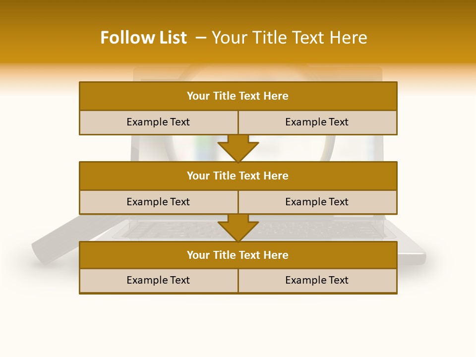 Page Web Glass PowerPoint Template