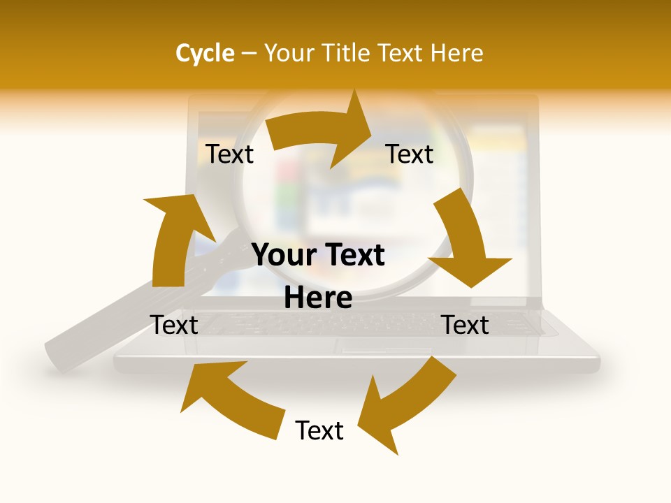 Page Web Glass PowerPoint Template