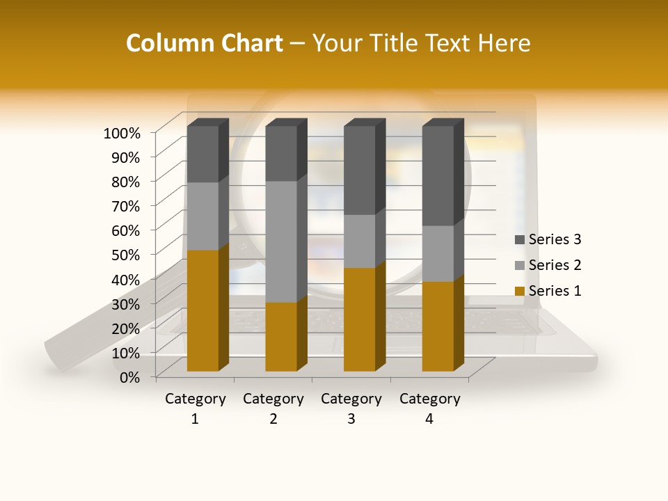 Page Web Glass PowerPoint Template