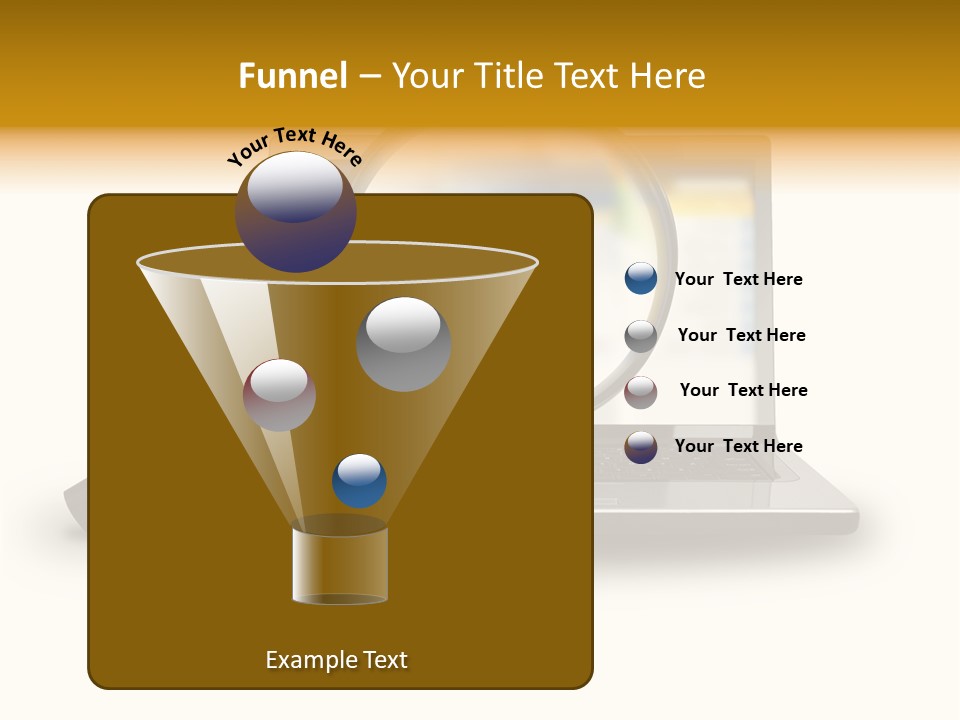 Page Web Glass PowerPoint Template