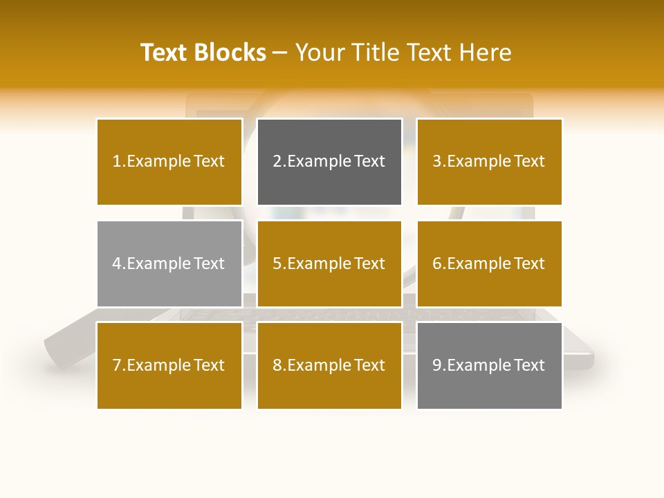 Page Web Glass PowerPoint Template