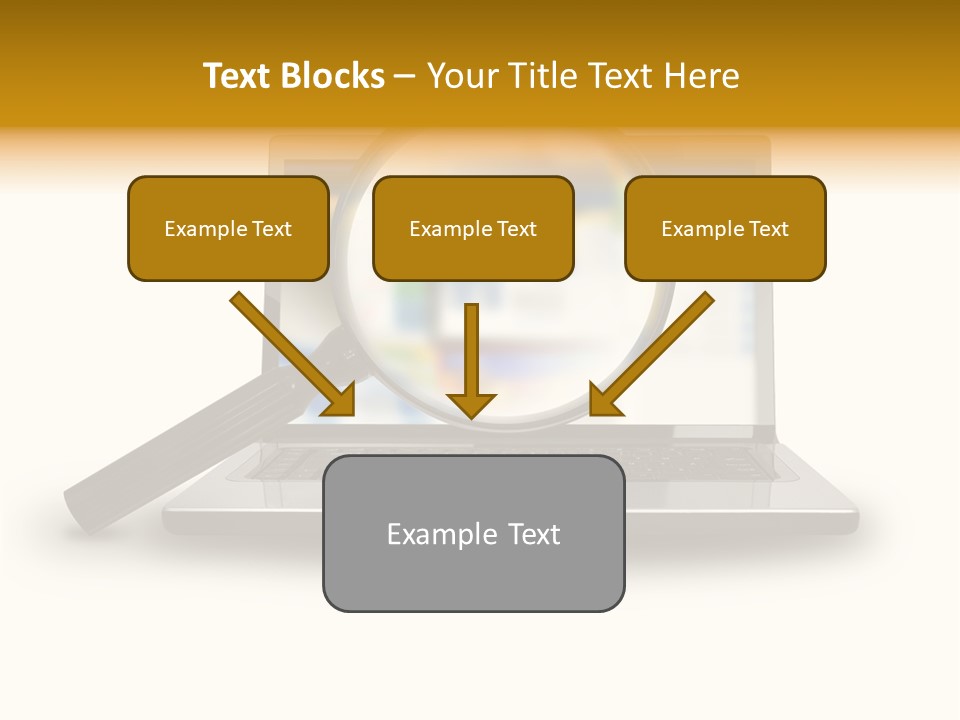 Page Web Glass PowerPoint Template