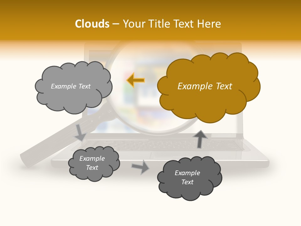 Page Web Glass PowerPoint Template
