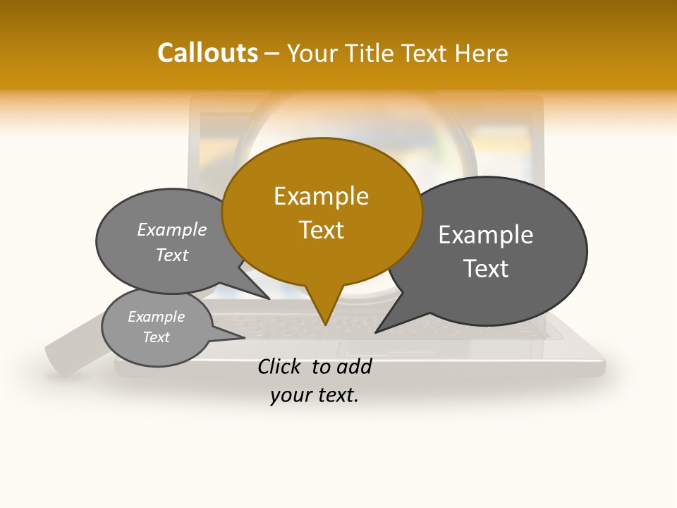 Page Web Glass PowerPoint Template