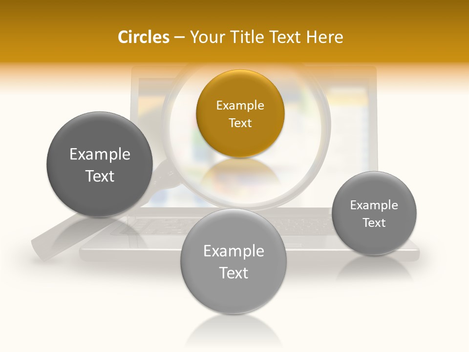 Page Web Glass PowerPoint Template