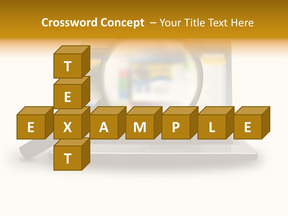 Page Web Glass PowerPoint Template