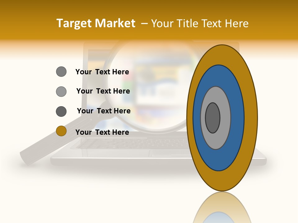 Page Web Glass PowerPoint Template