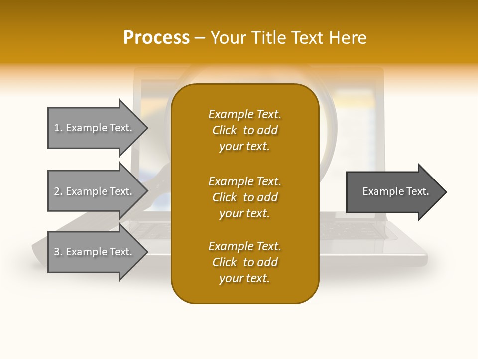 Page Web Glass PowerPoint Template