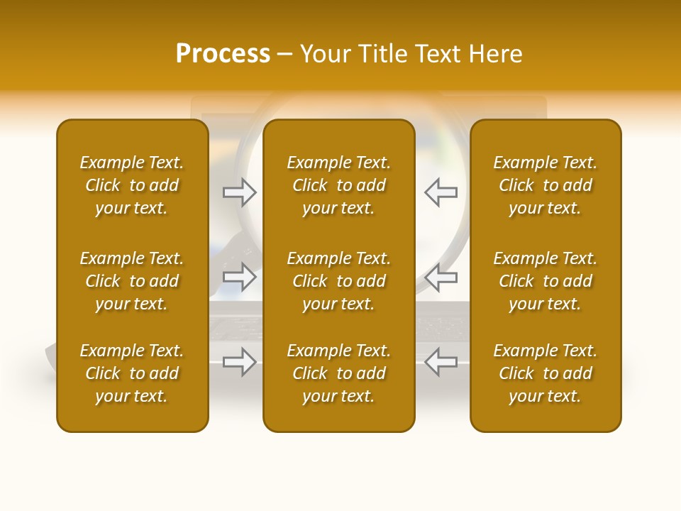 Page Web Glass PowerPoint Template