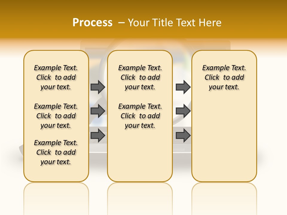 Page Web Glass PowerPoint Template