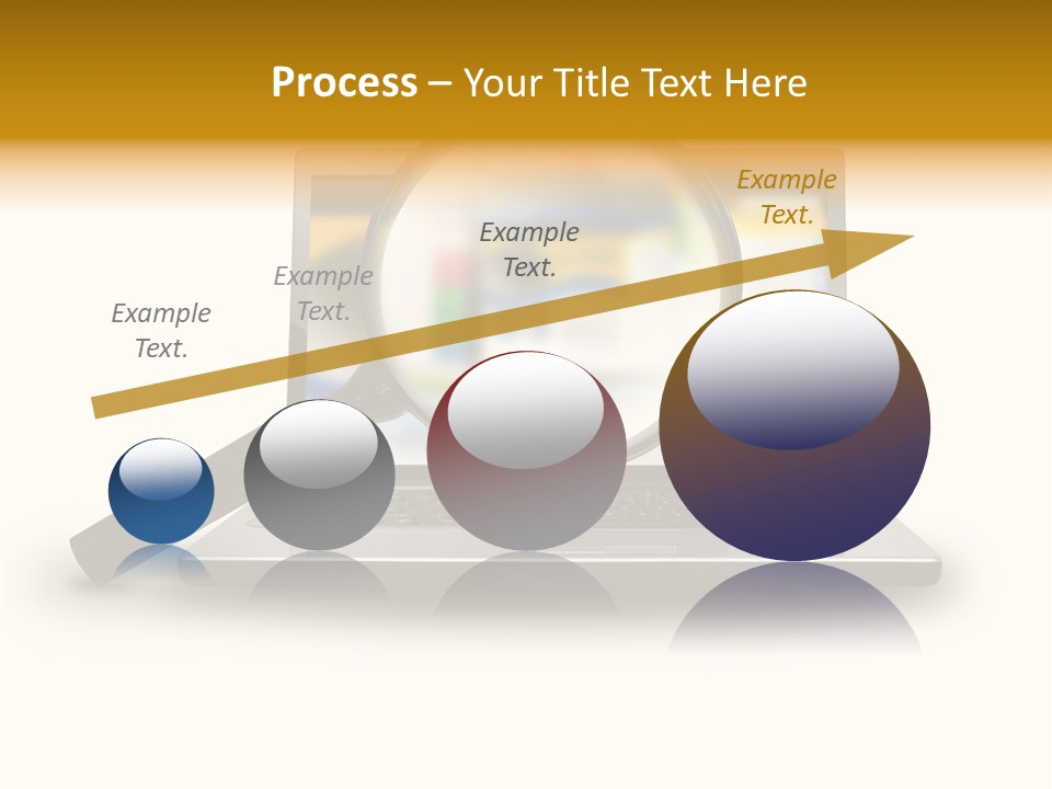 Page Web Glass PowerPoint Template