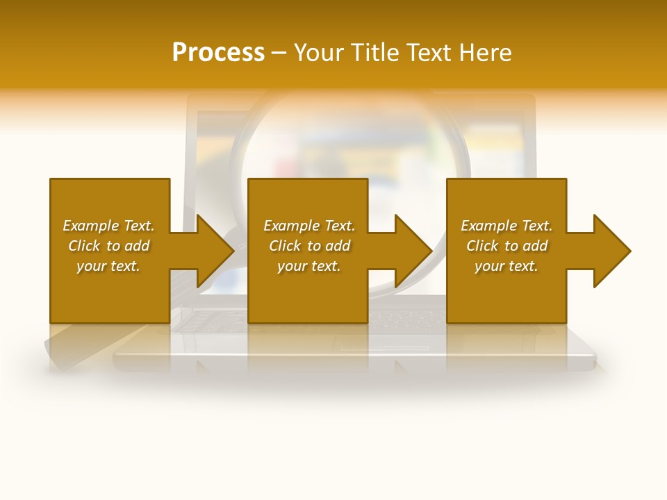 Page Web Glass PowerPoint Template