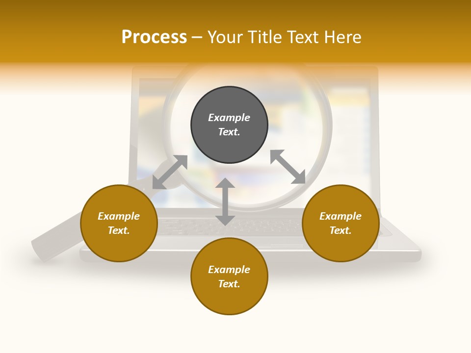 Page Web Glass PowerPoint Template