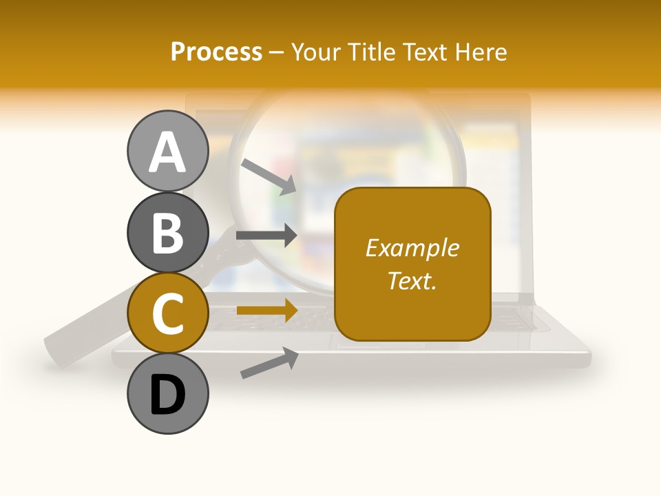 Page Web Glass PowerPoint Template