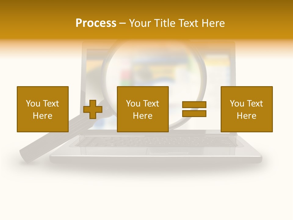 Page Web Glass PowerPoint Template