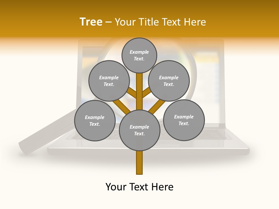 Page Web Glass PowerPoint Template