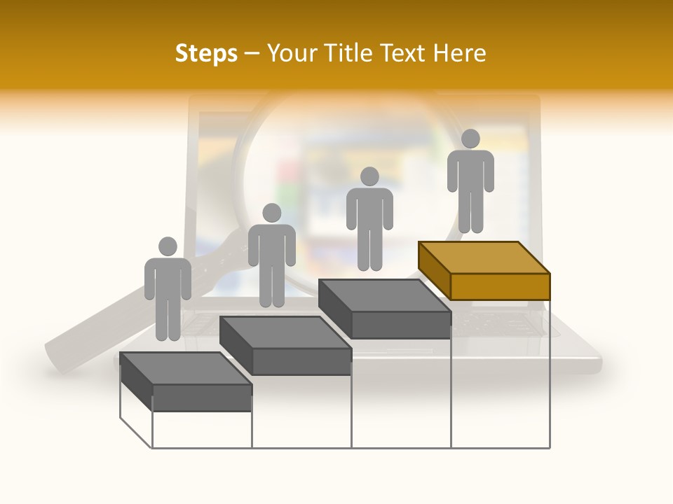 Page Web Glass PowerPoint Template