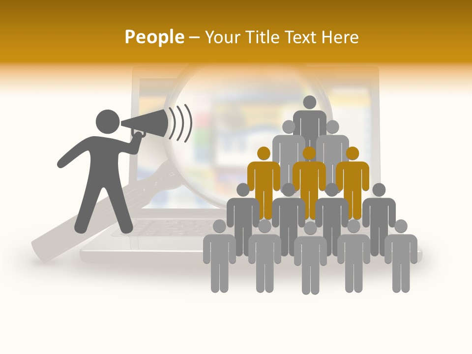 Page Web Glass PowerPoint Template