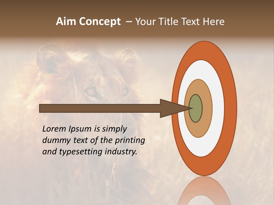 Hair Africa Wild PowerPoint Template