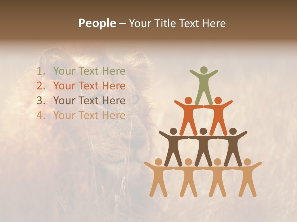 Hair Africa Wild PowerPoint Template
