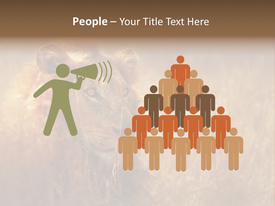 Hair Africa Wild PowerPoint Template