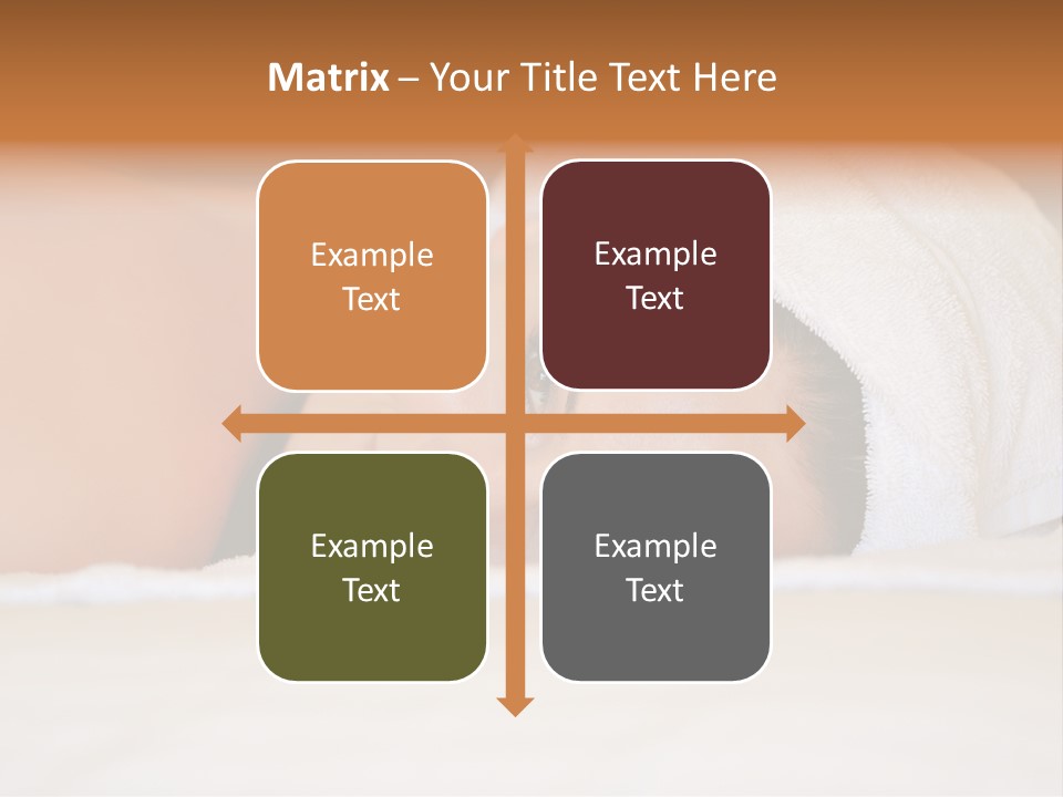 Lady Beauty Human PowerPoint Template