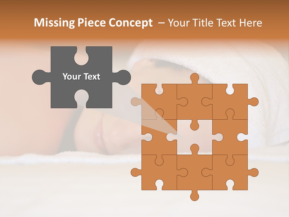 Lady Beauty Human PowerPoint Template