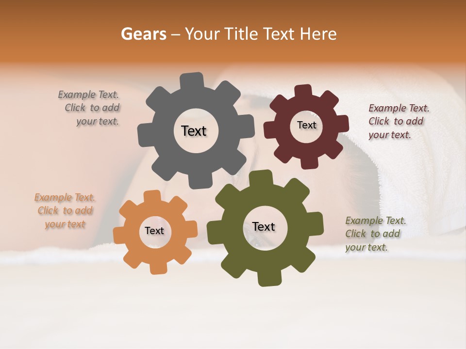 Lady Beauty Human PowerPoint Template