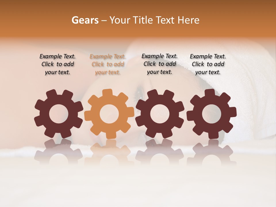 Lady Beauty Human PowerPoint Template