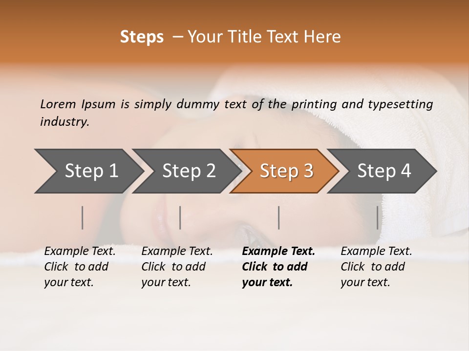 Lady Beauty Human PowerPoint Template