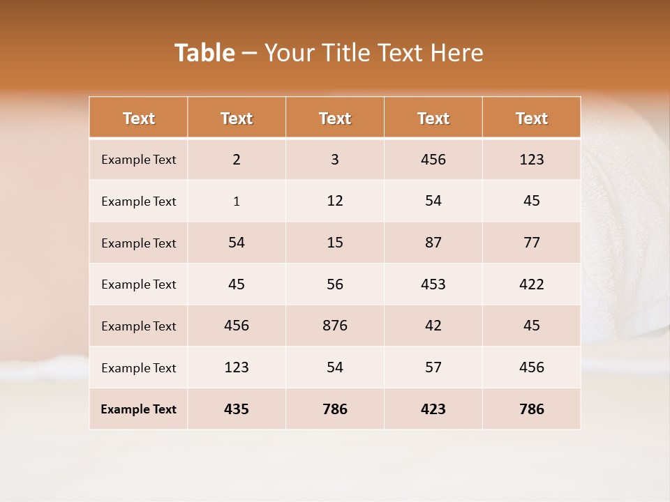 Lady Beauty Human PowerPoint Template