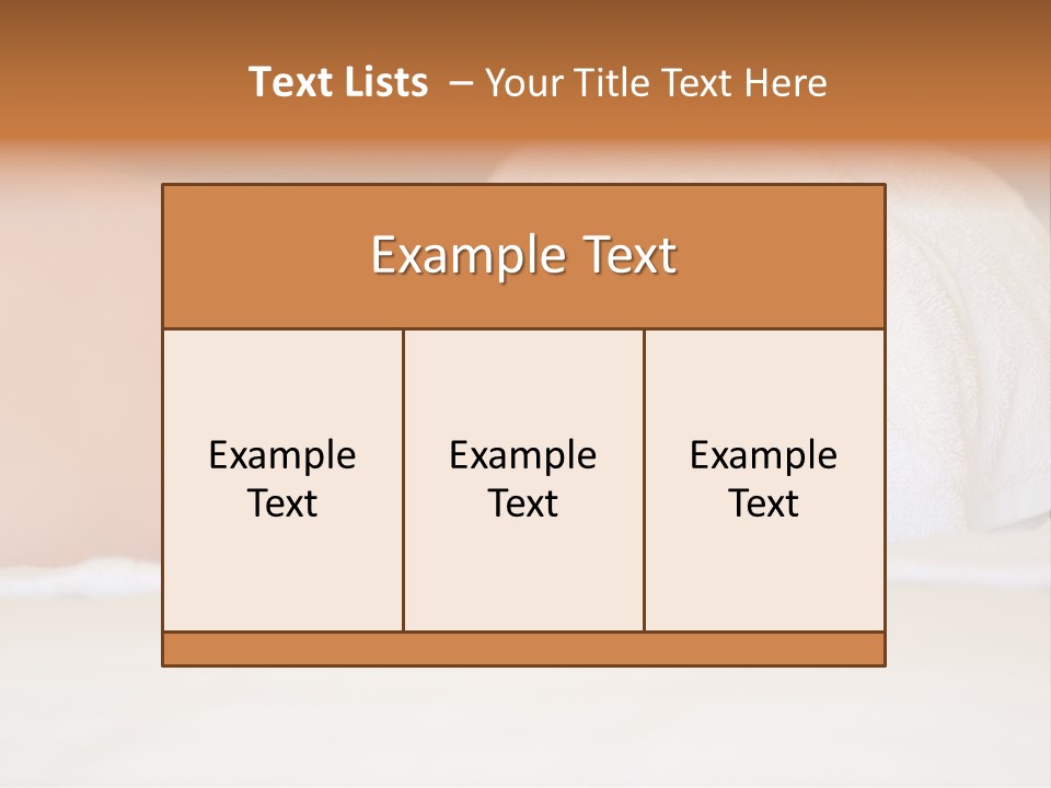 Lady Beauty Human PowerPoint Template