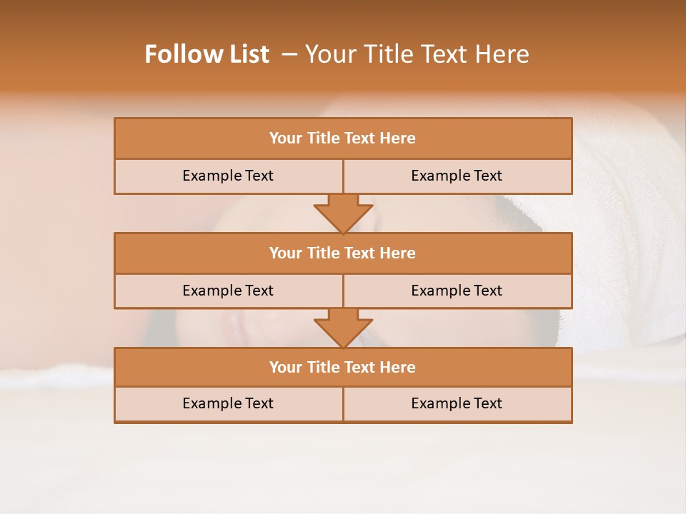 Lady Beauty Human PowerPoint Template