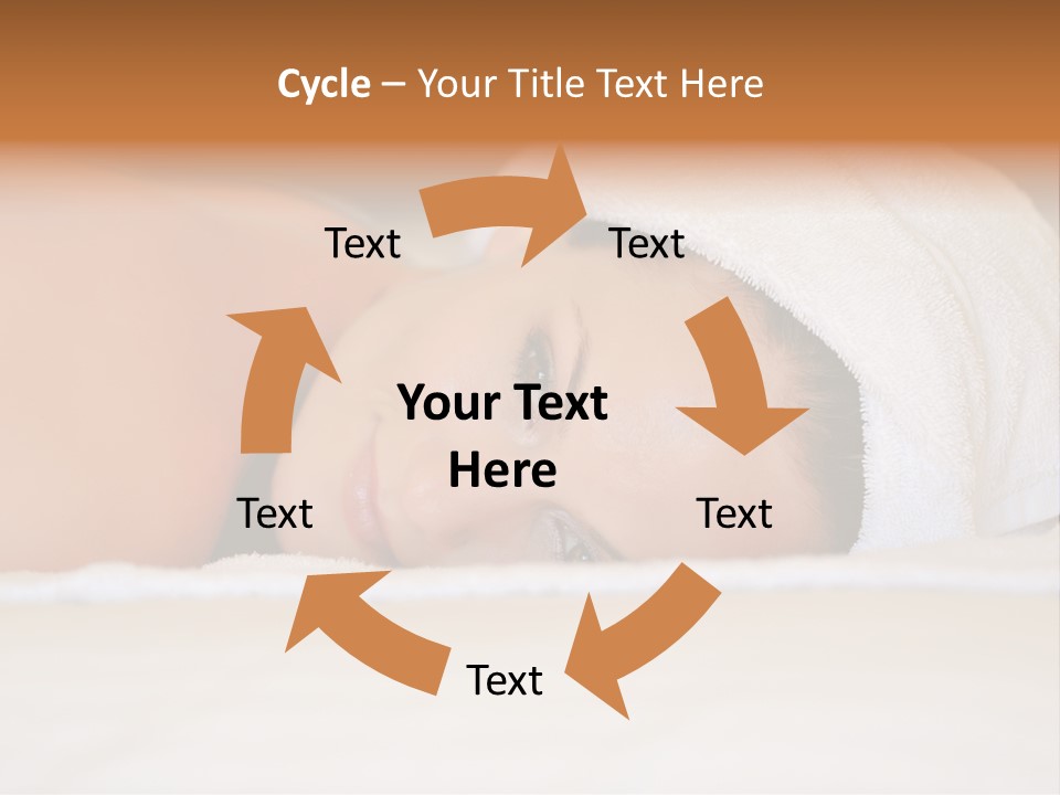 Lady Beauty Human PowerPoint Template