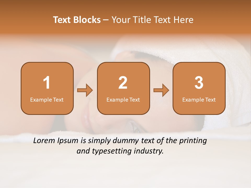 Lady Beauty Human PowerPoint Template