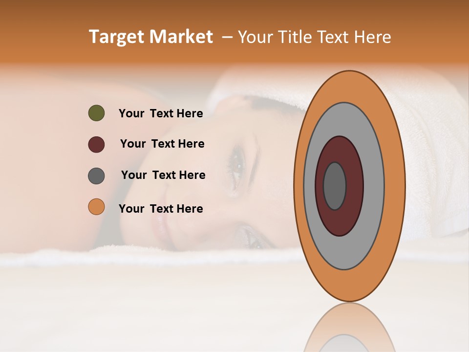 Lady Beauty Human PowerPoint Template