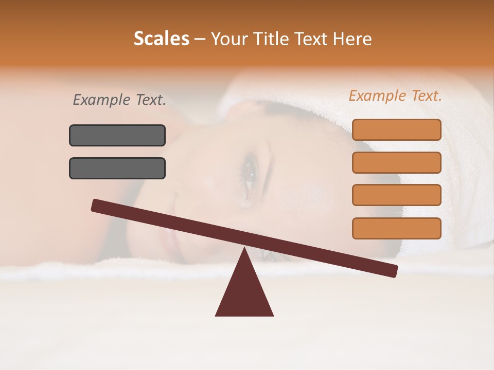 Lady Beauty Human PowerPoint Template