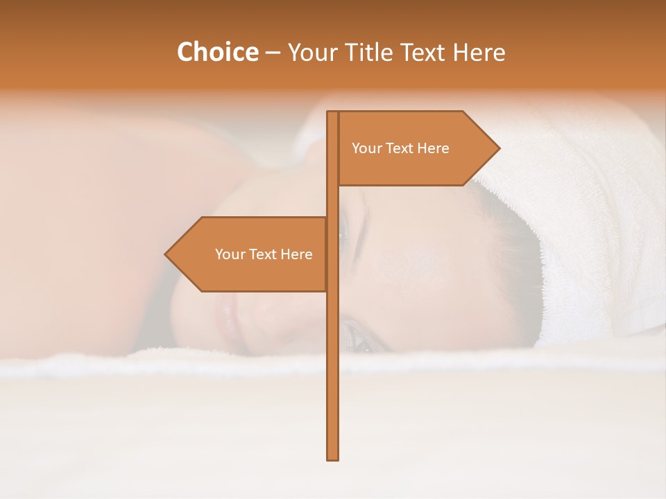 Lady Beauty Human PowerPoint Template