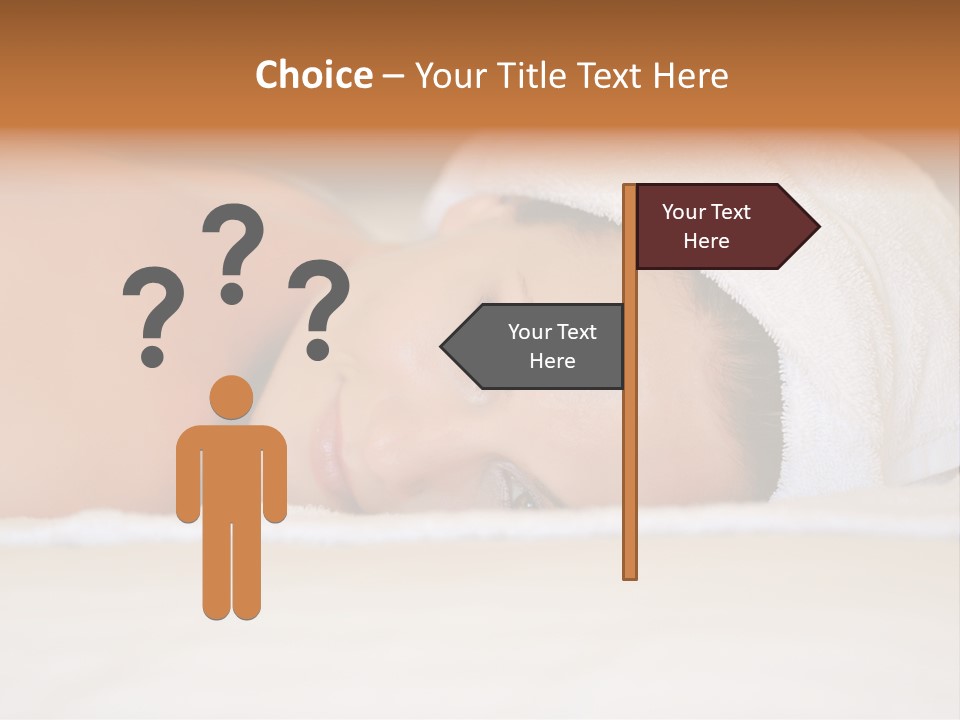 Lady Beauty Human PowerPoint Template