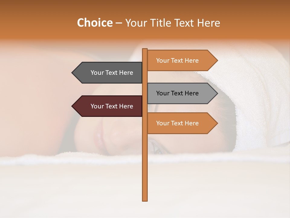 Lady Beauty Human PowerPoint Template