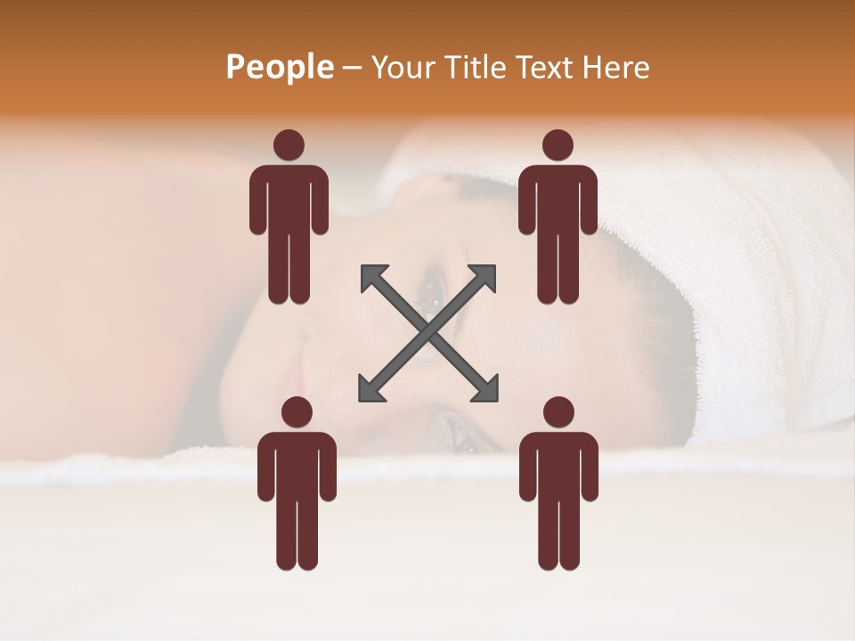 Lady Beauty Human PowerPoint Template