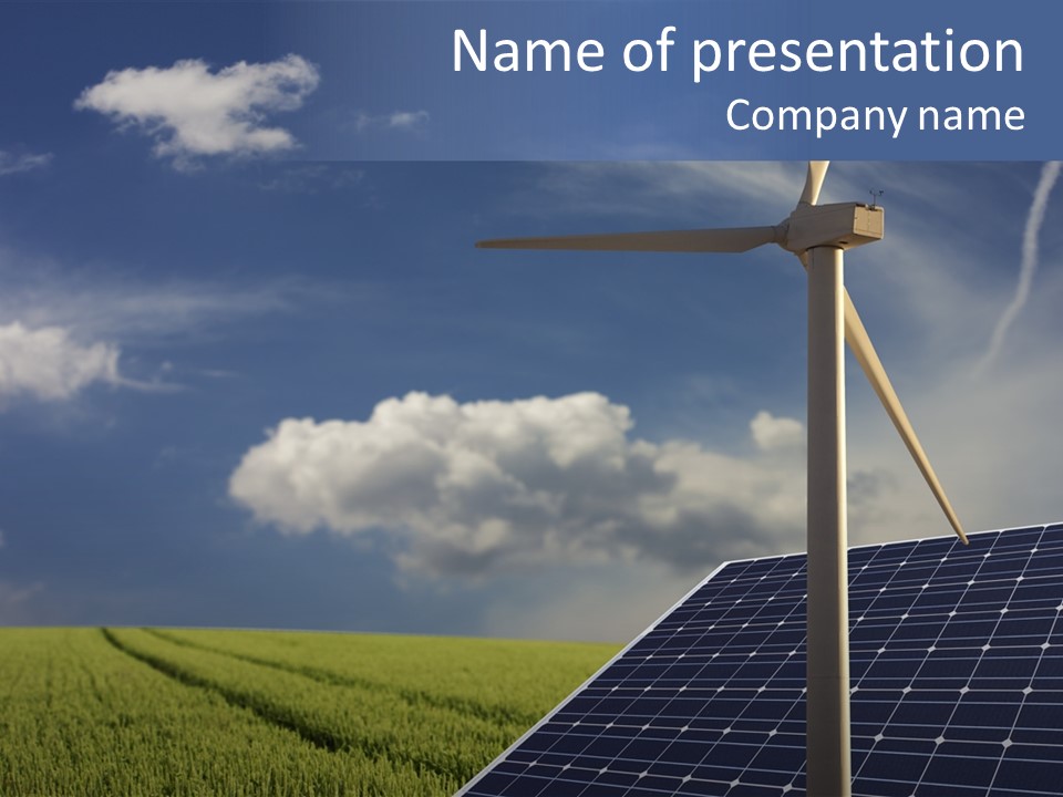 Rotor Energy Landscape PowerPoint Template