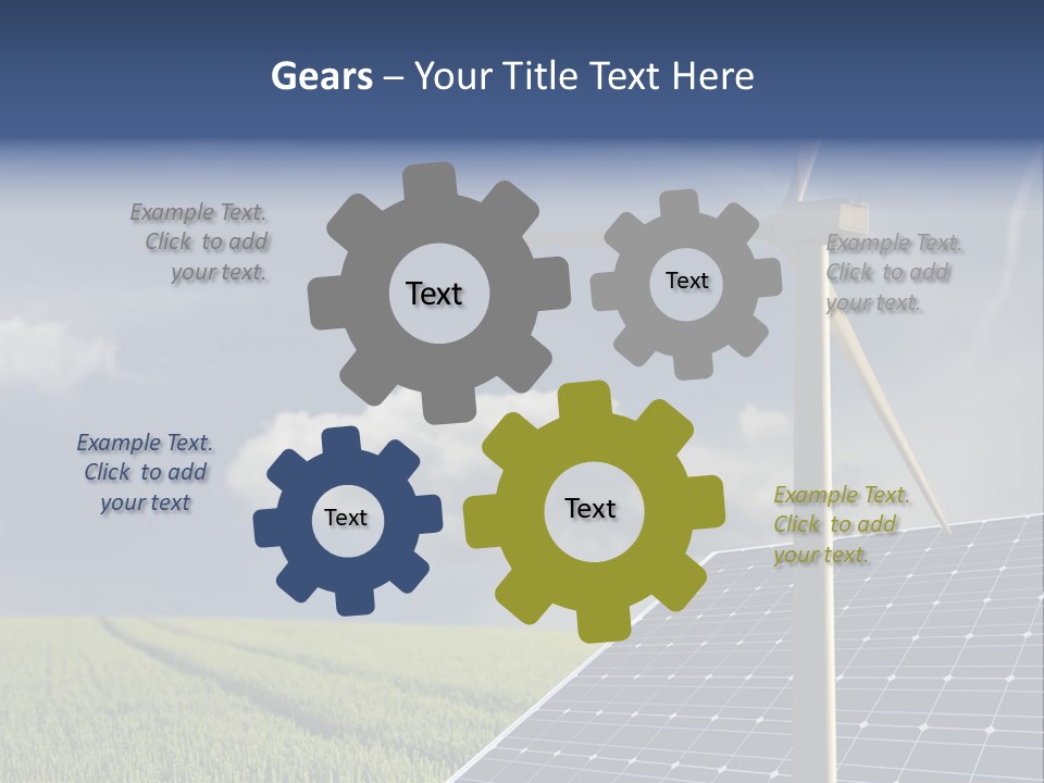 Rotor Energy Landscape PowerPoint Template