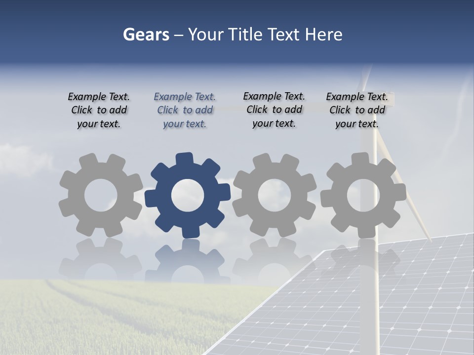 Rotor Energy Landscape PowerPoint Template
