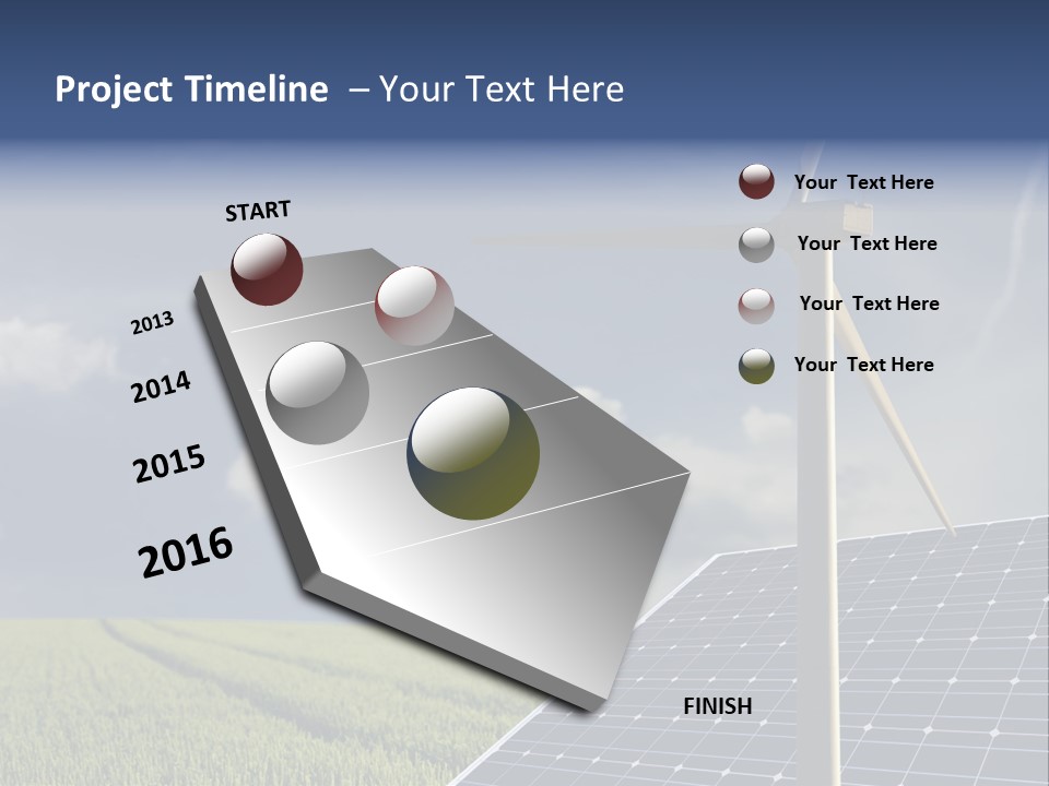 Rotor Energy Landscape PowerPoint Template