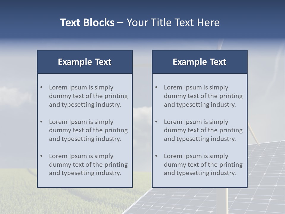 Rotor Energy Landscape PowerPoint Template