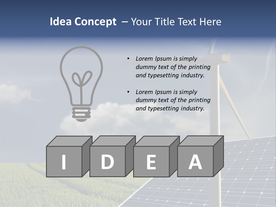 Rotor Energy Landscape PowerPoint Template